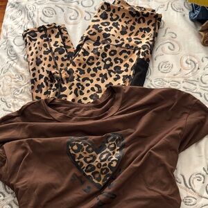 Leopard Print Leggings